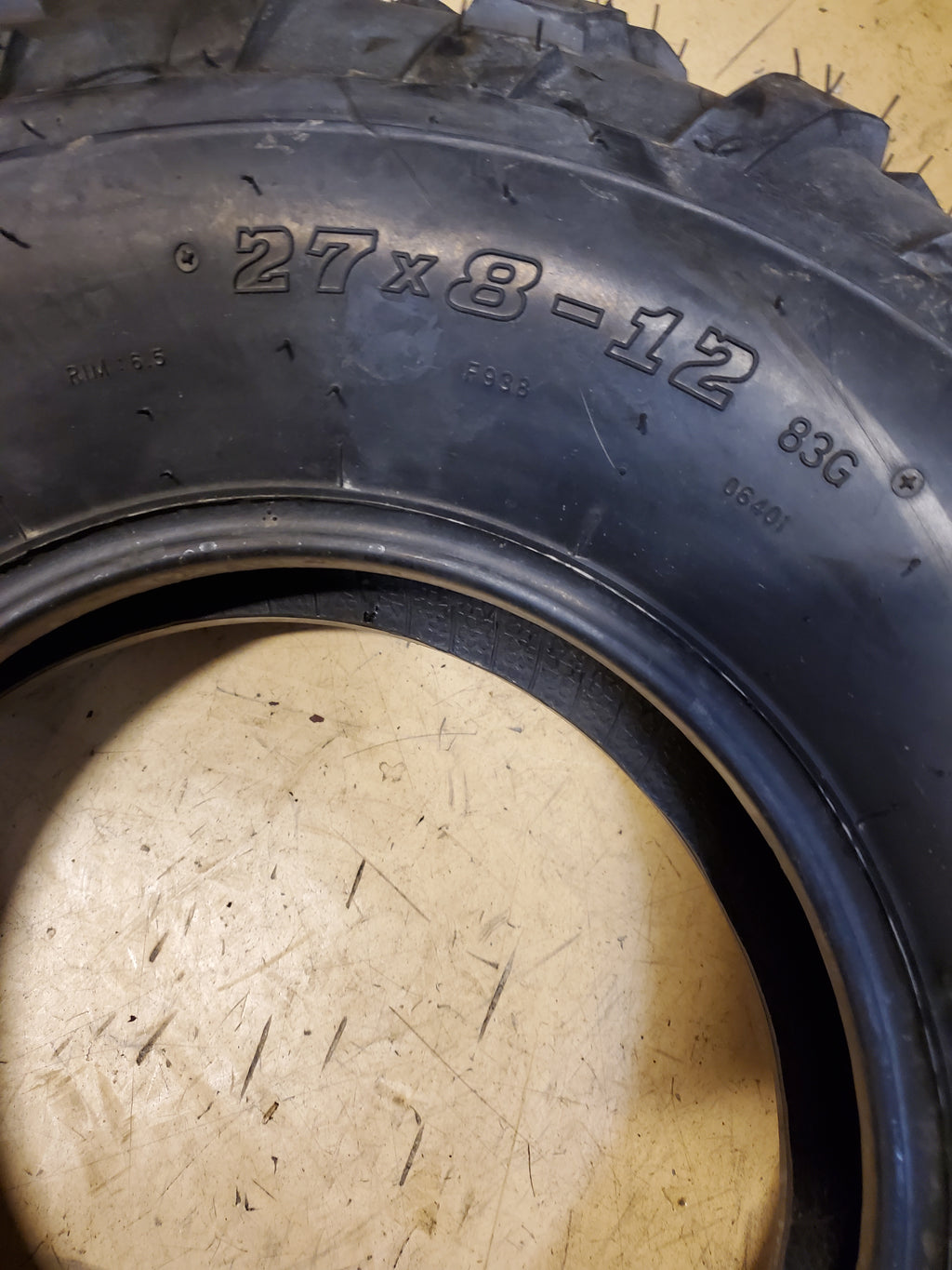 NOS LOADMAXX TRAILMAXX BSW 27 8 12 83G 4PLY ATV/UTV TIRE ATV04