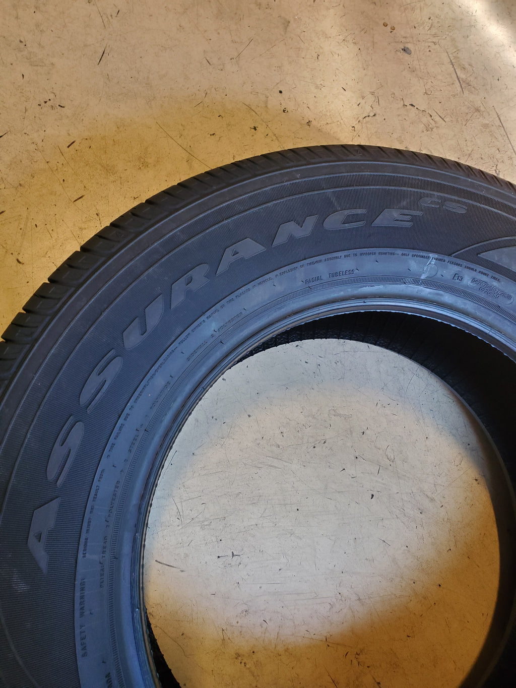GOODYEAR ASSURANCE CS FUEL MAX BSW P 255 65 18 111T ALL SEASON TIRE 755907383