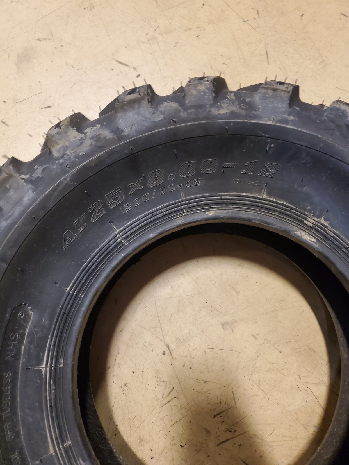 QIND QING DA BSW AT 25 8 12 60L 6PLY ATV/UTV TIRE Q25812