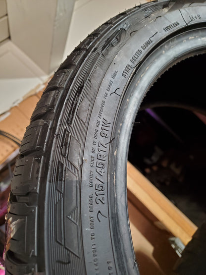NITTO MOTIVO 365 BSW P 215 45 17 91W XL ALL SEASON TIRE 261260