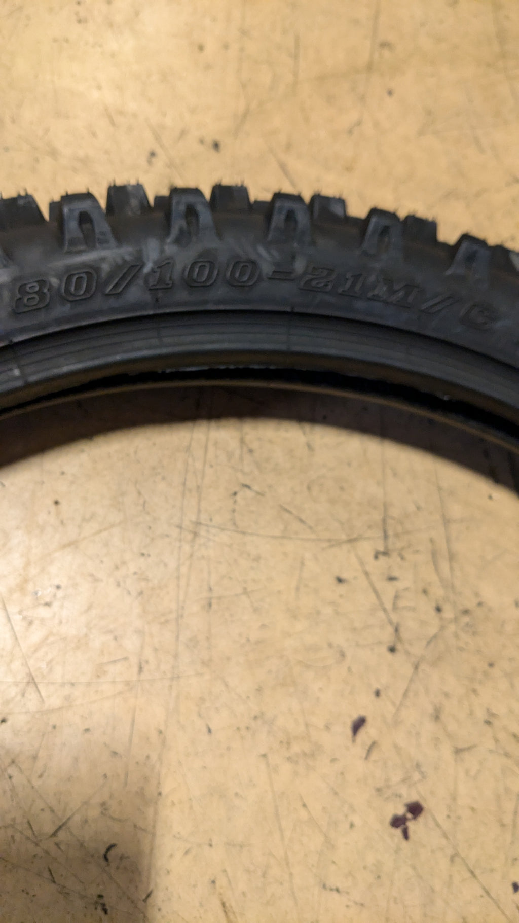 SEDONA MX887 IT BSW P 80 100 21 MC 51M FRONT DIRT BIKE TIRE MX8010021