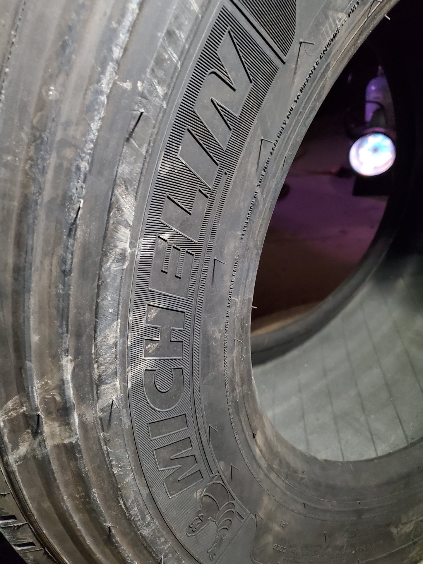MICHELIN X ONE MULTI ENERGY T BSW LT 445 50 22.5 168L 20PLY TRAILER TIRE 33836