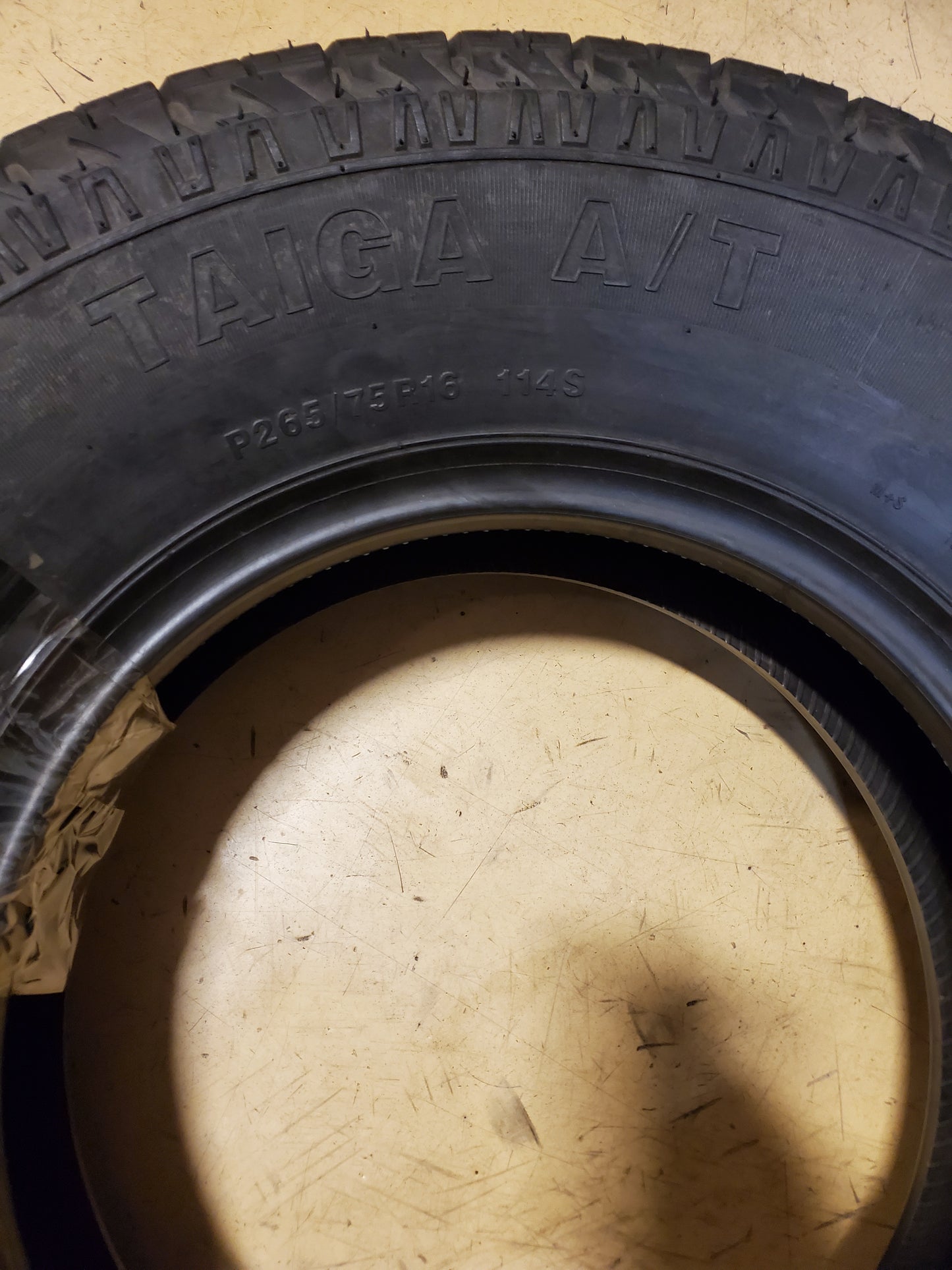 VEE RUBBER TAIGA A/T BSW P 265 75 16 114S ALL TERRAIN TIRE V34207