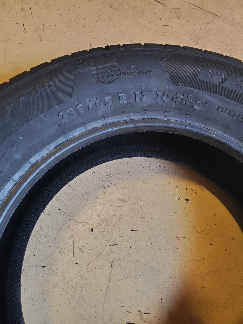 GENERAL ALTIMAX RT45 BSW P 235 65 17 104H ALL SEASON TIRE 15577770000
