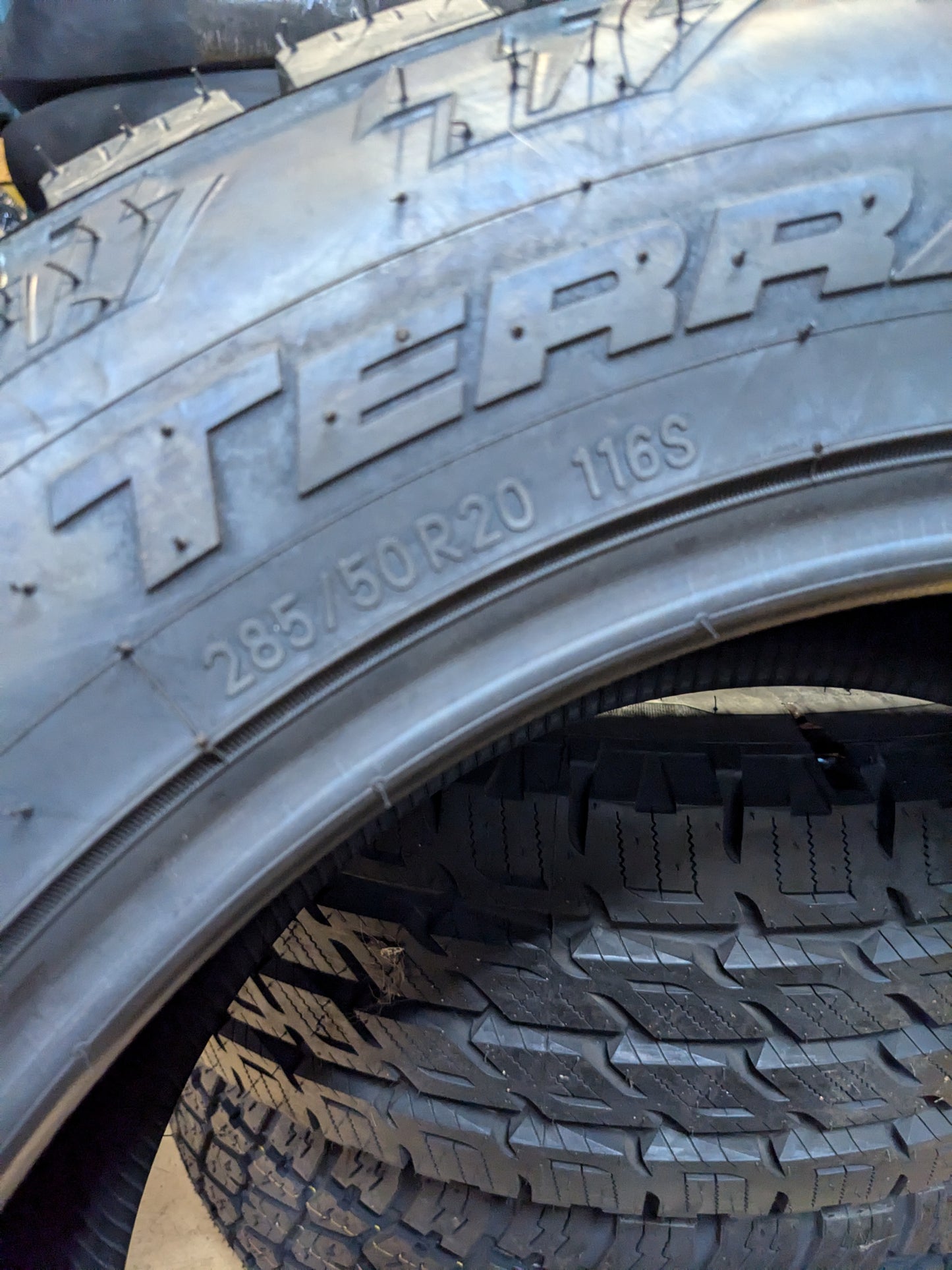 NITTO TERRA GRAPPLER G2 AT BSW P 285 50 20 116S XL ALL TERRAIN TIRE 215480