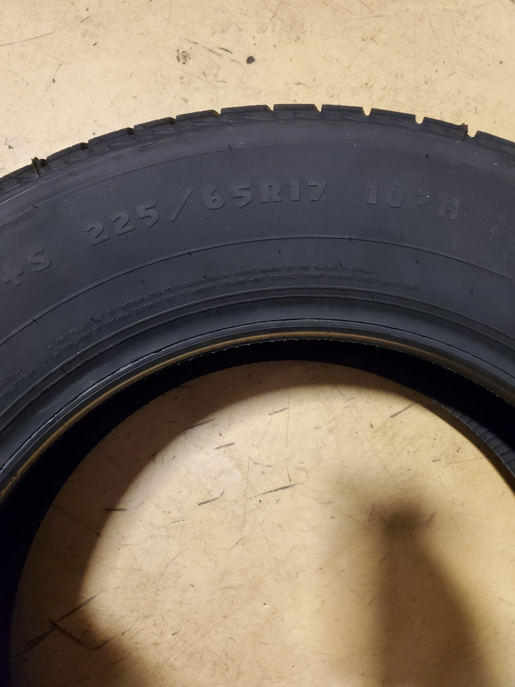 DOUGLAS TOURING A/S BSW P 225 65 17 102H ALL SEASON TIRE 356674092