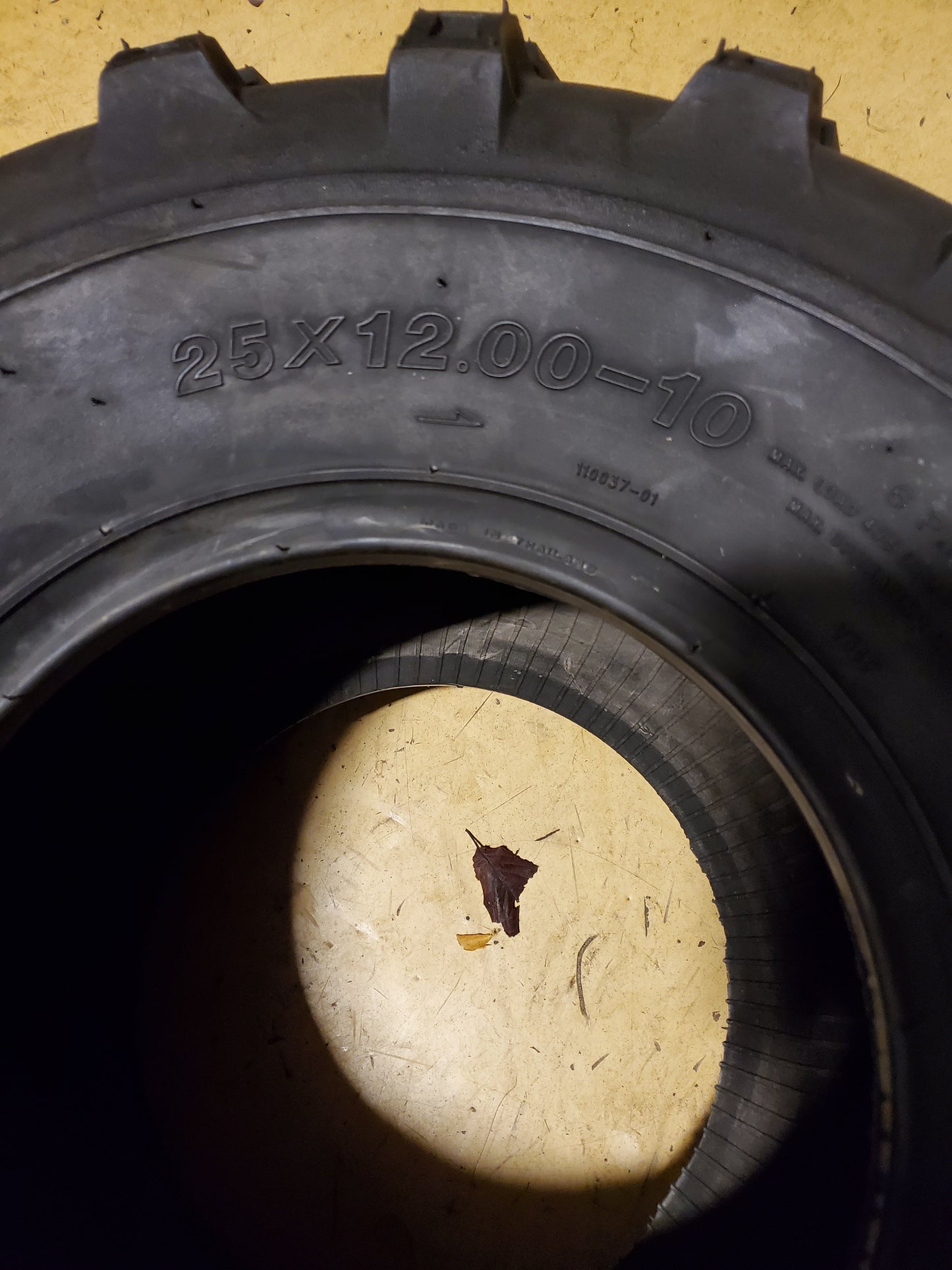 GBC DIRT DEVIL BSW 25 12 10 6PLY ATV/UTV TIRE AR1068