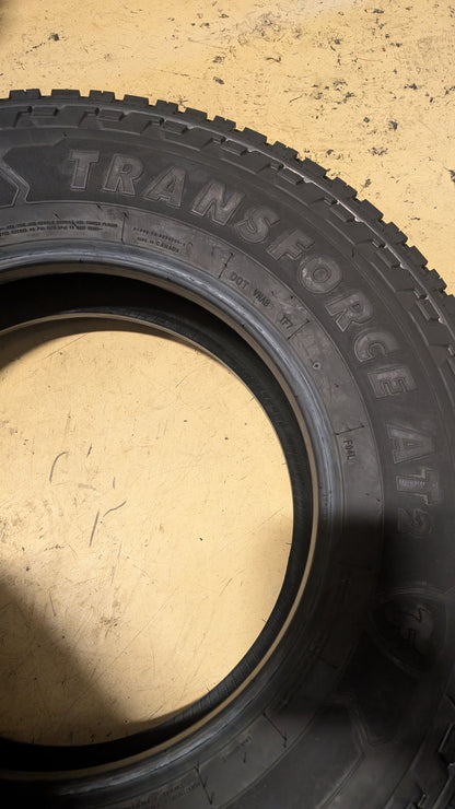 FIRESTONE TRANSFORCE AT2 BSW LT 235 80 17 120/117R ALL TERRAIN TIRE 000185