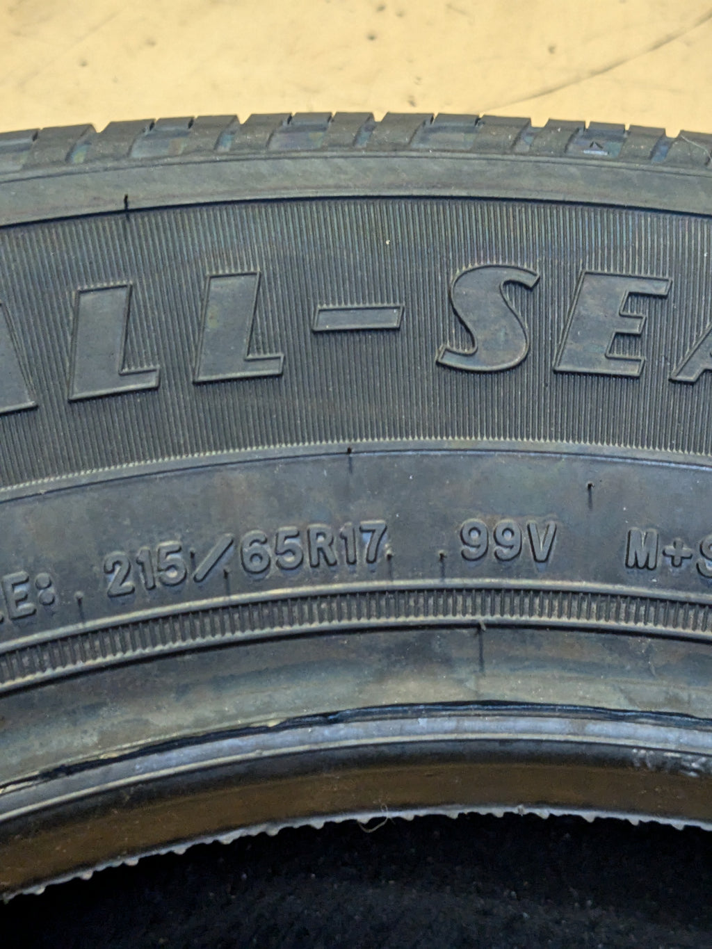 GOODYEAR RELIANT BSW P 215 65 17 99V ALL SEASON TIRE 682066597