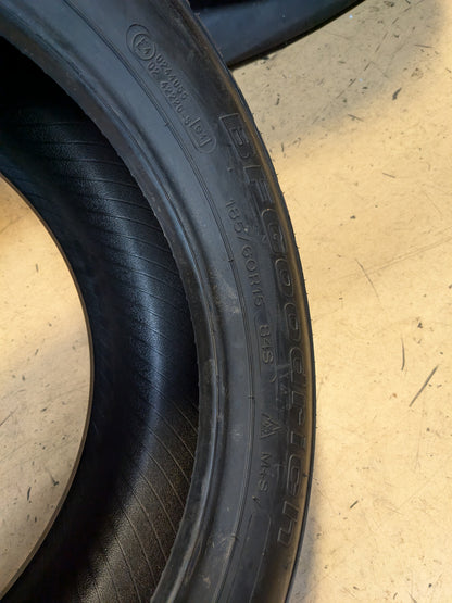 NOS BFGOODRICH WINTER SLALOM KSI BSW P 185/60R15 84S WINTER TIRE 00973