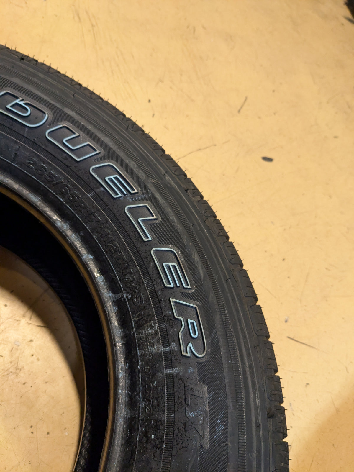 BRIDGESTONE DUELER LX RWL P 265 65 17 112T SL ALL SEASON TIRE 009395