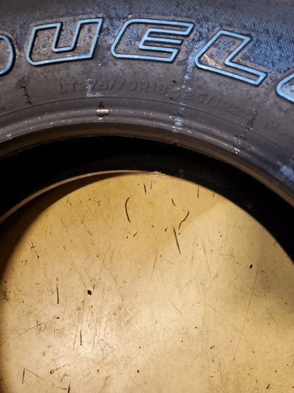 BRIDGESTONE DUELER A/T REVO 3 OWL LT 275 70 18 125/122S 10PLY TIRE 000027
