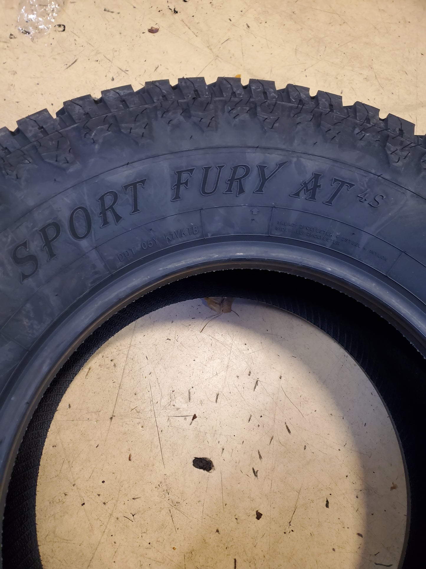 EL DORADO SPORT FURY AT4S BSW P 245 75 16 111T ALL TERRAIN TIRE ESF35