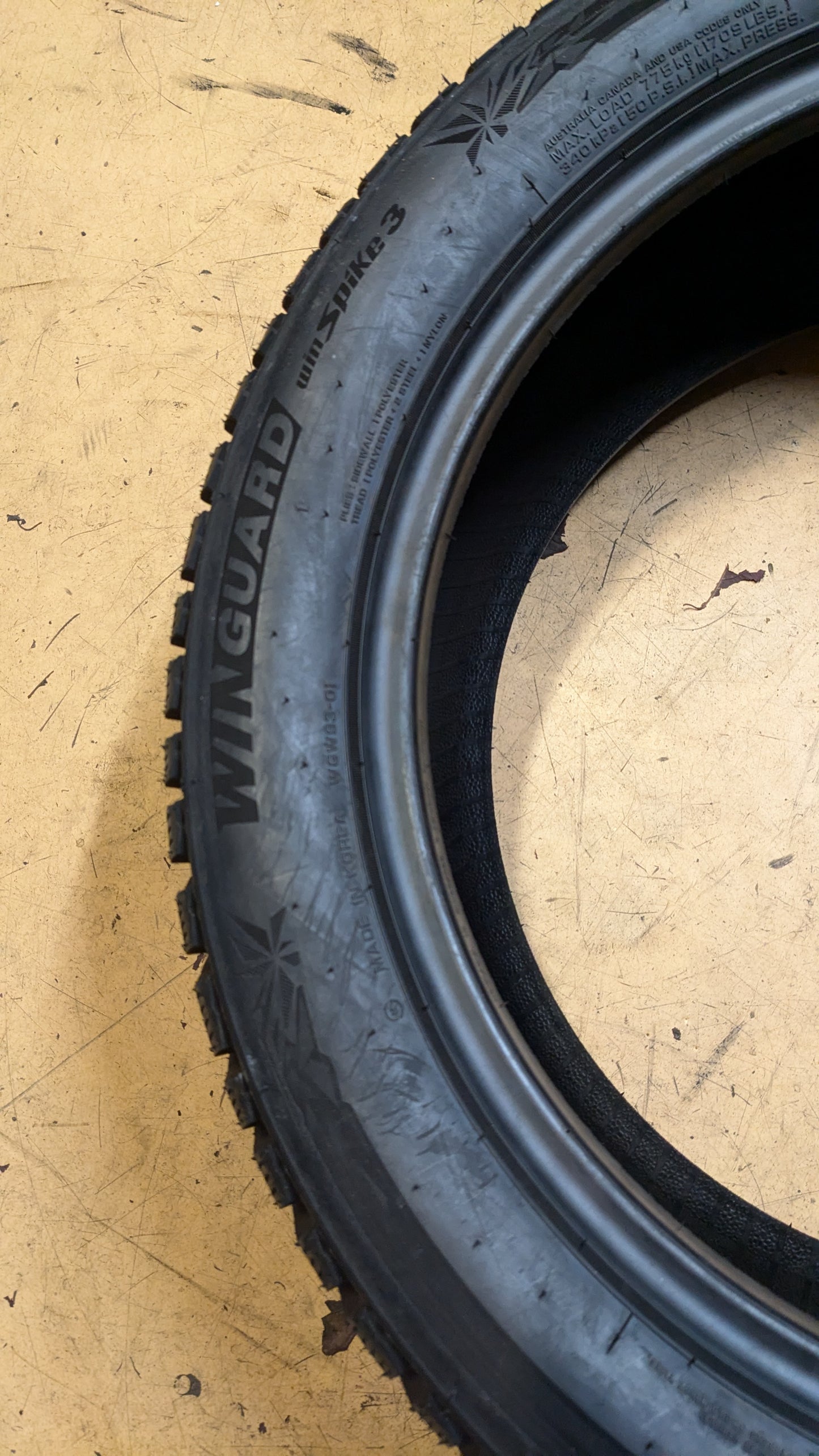 NEXEN WINGUARD WINSPIKE 3 BSW P 225 50 18 99T WINTER TIRE 11241NXK