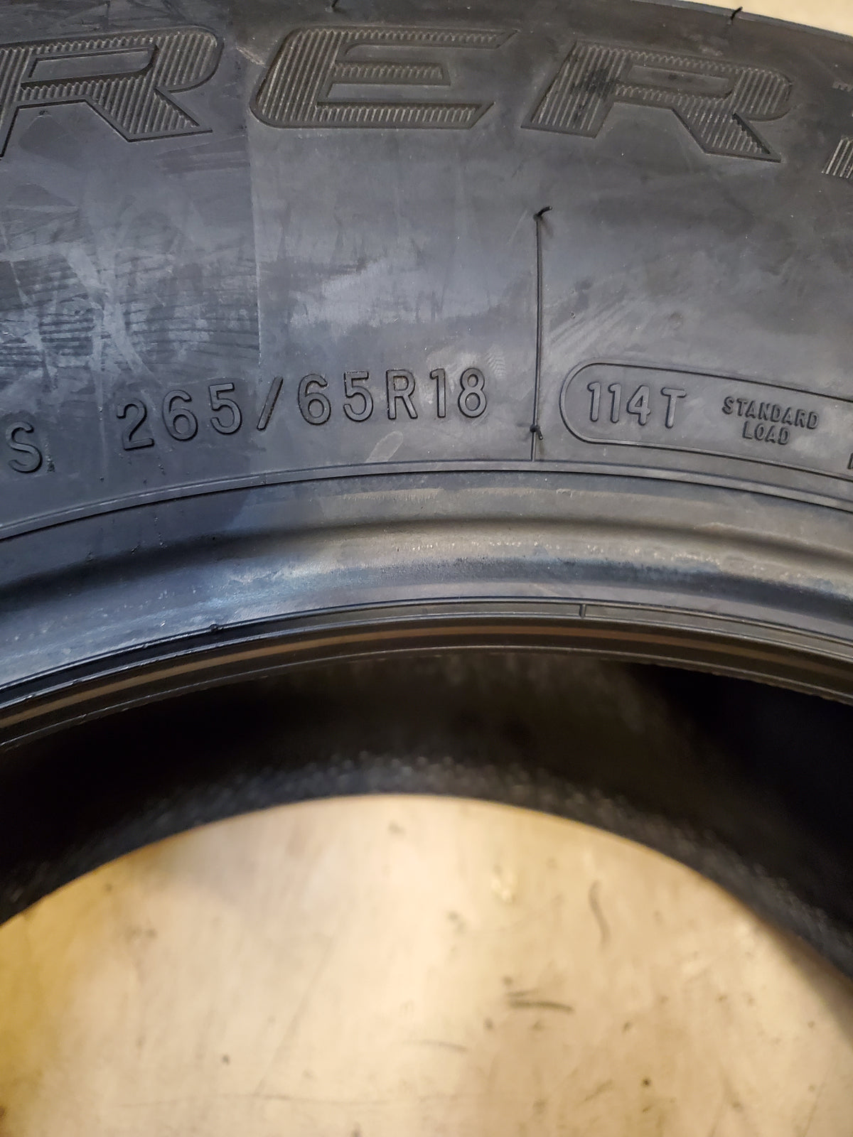 4 COOPER DISCOVERER TRUE NORTH BSW P 265 65 18 114T WINTER TIRE 166195004
