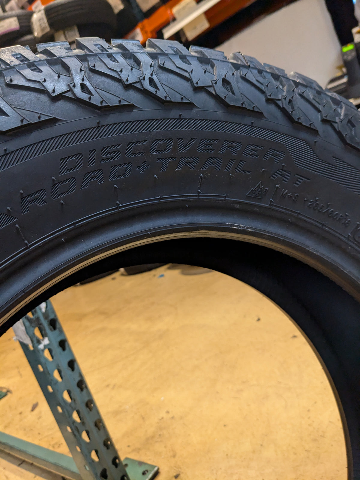 COOPER DISCOVERER ROAD+TRAIL RT P 265 60 18 114H XL ALL TERRAIN TIRE 171286049