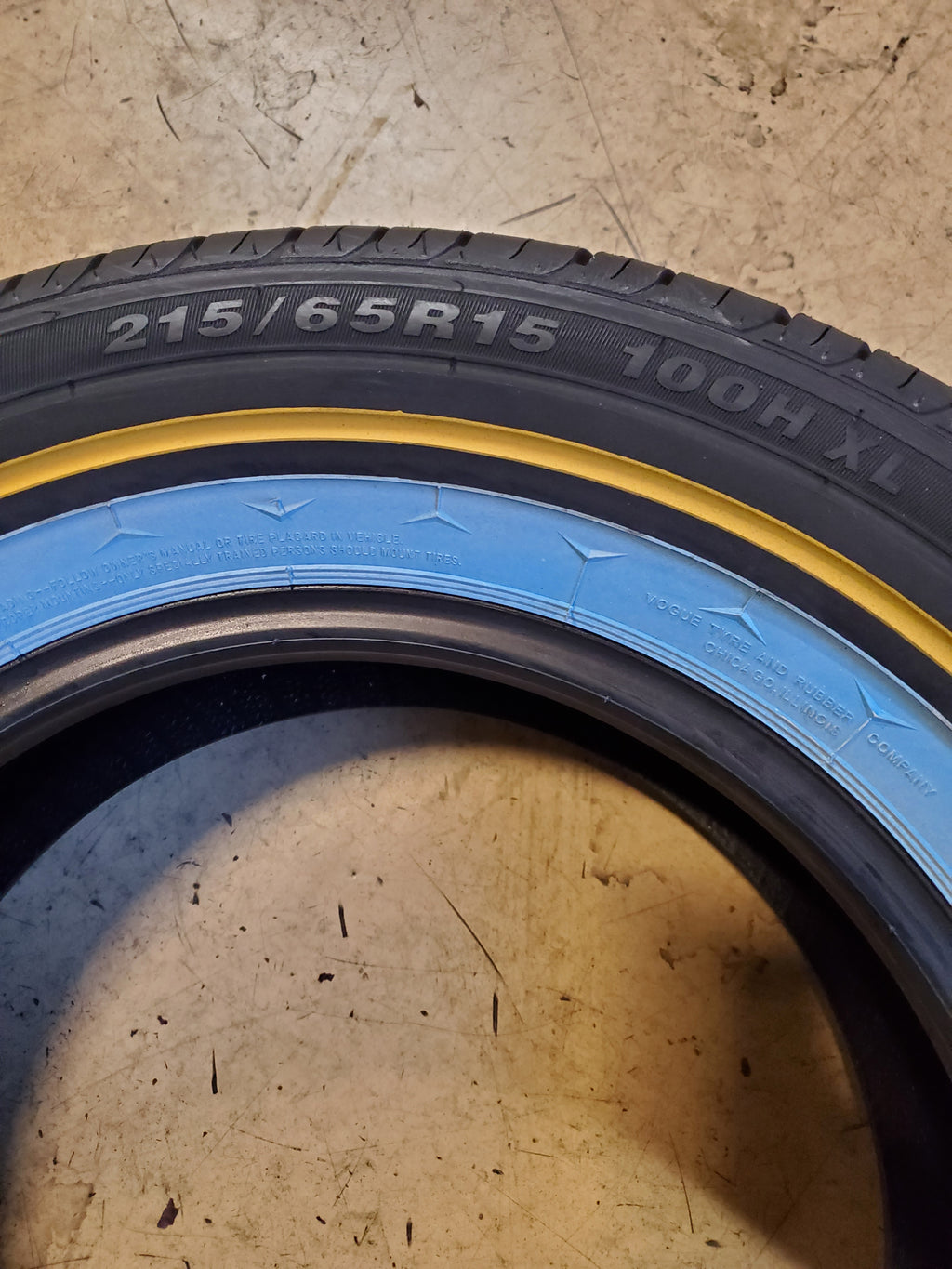 VOGUE CUSTOM BUILT RADIAL GW P 215 65 15 100H XL PERFORMANCE TIRE 3183811