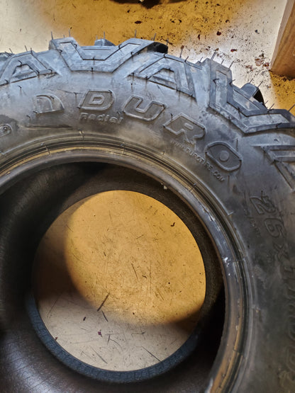 NOS DURO POWER GRIP V2 DI2039 BSW 26 11 12 72N 6PLY ATV/UTV TIRE 312039122611C