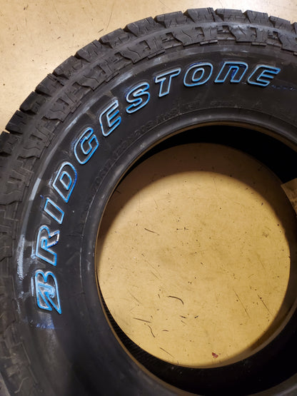BRIDGESTONE DUELER A/T ASCENT OWL LT 265 70 17 123/120S 10PLY ALL TERRAIN TIRE 009675