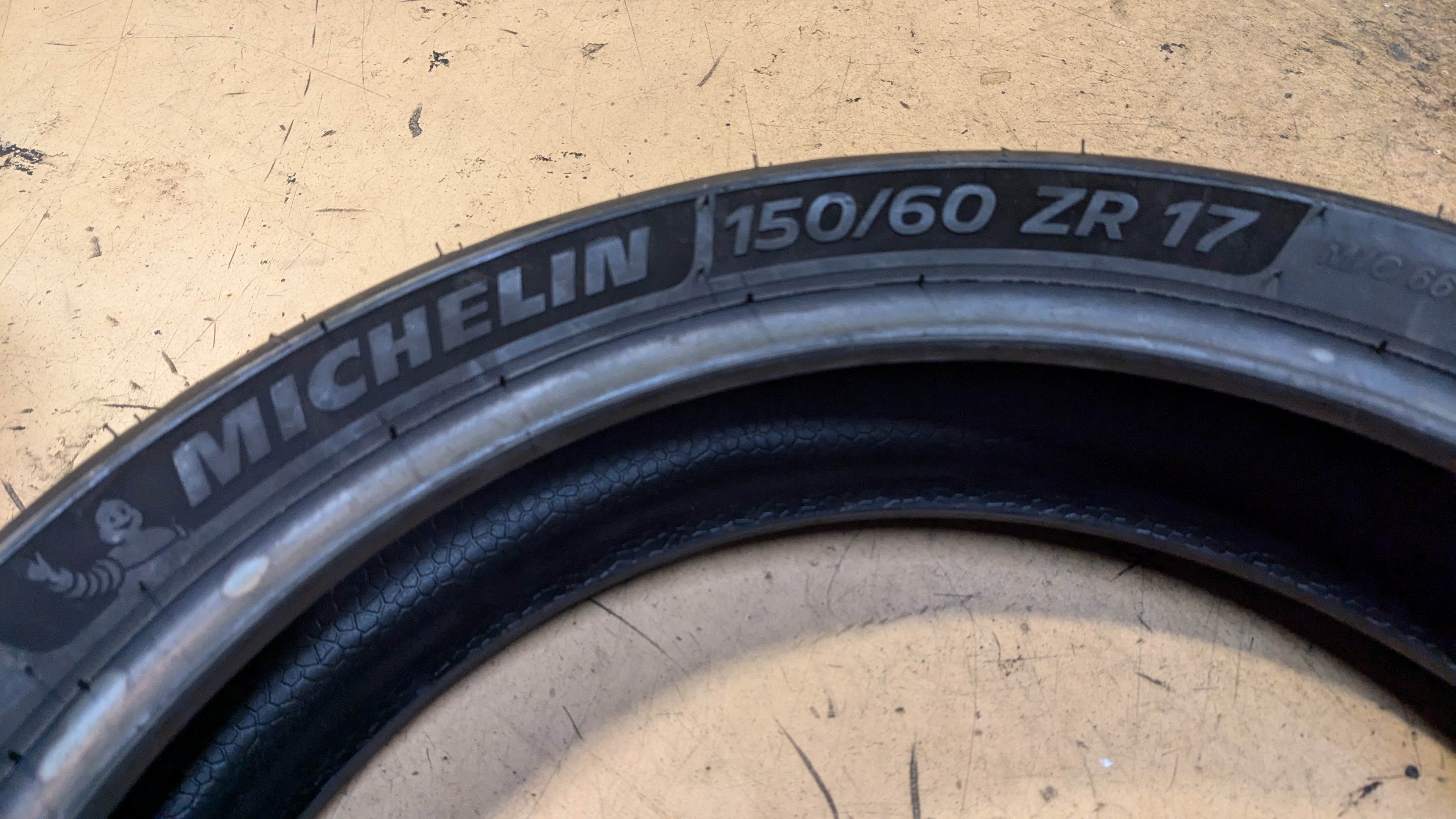 MICHELIN ROAD 6 BSW P 150 60 17 66W REAR MOTORCYCLE TIRE 32230