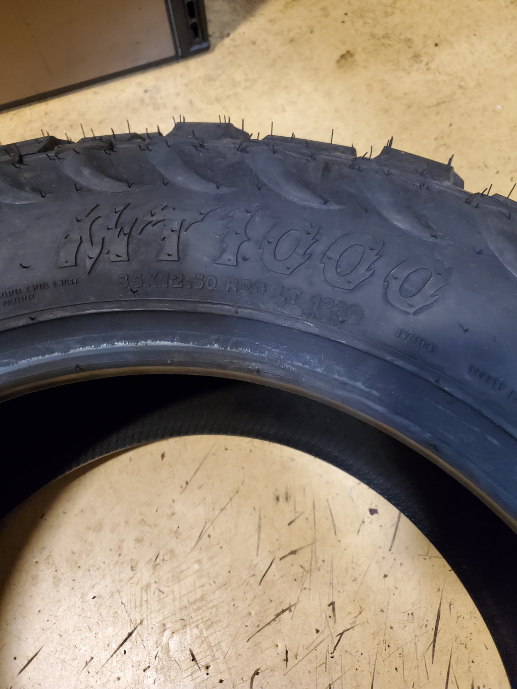 ZEETEX MT1000 BSW LT 35 12.5 20 121Q 10PLY MUD TIRE 1200040381