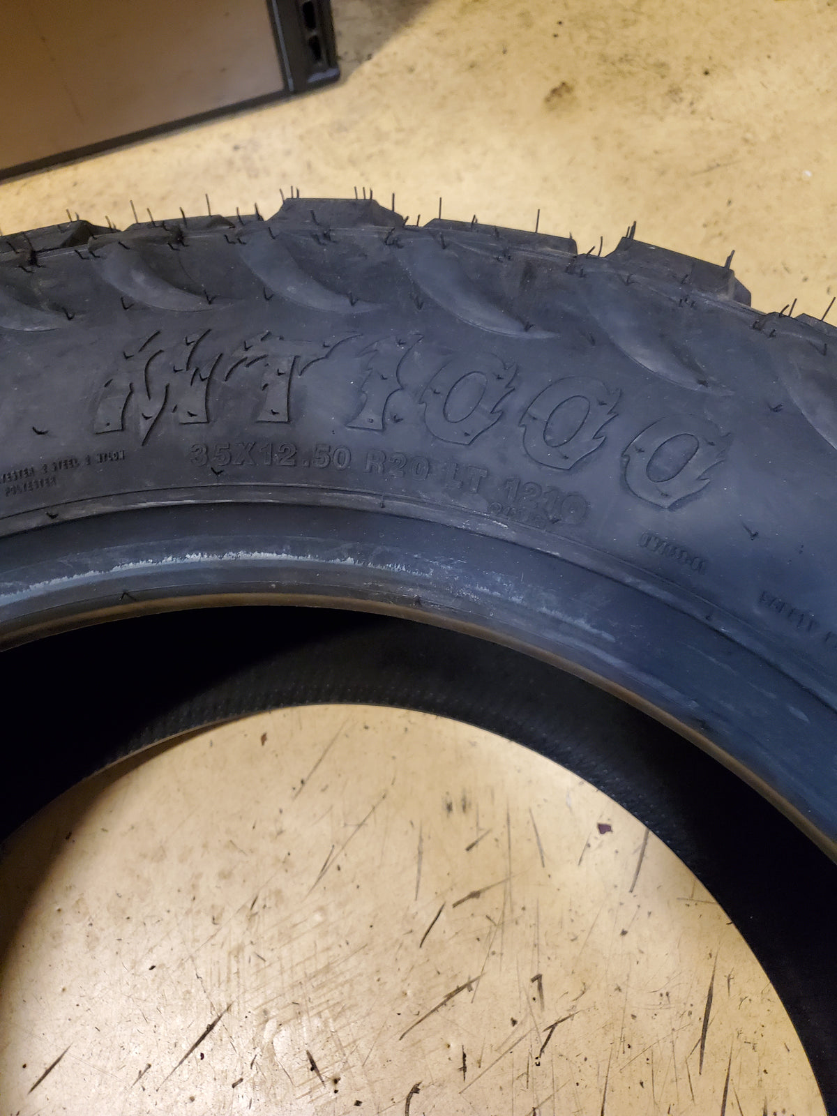 ZEETEX MT1000 BSW LT 35 12.5 20 121Q 10PLY MUD TIRE 1200040381