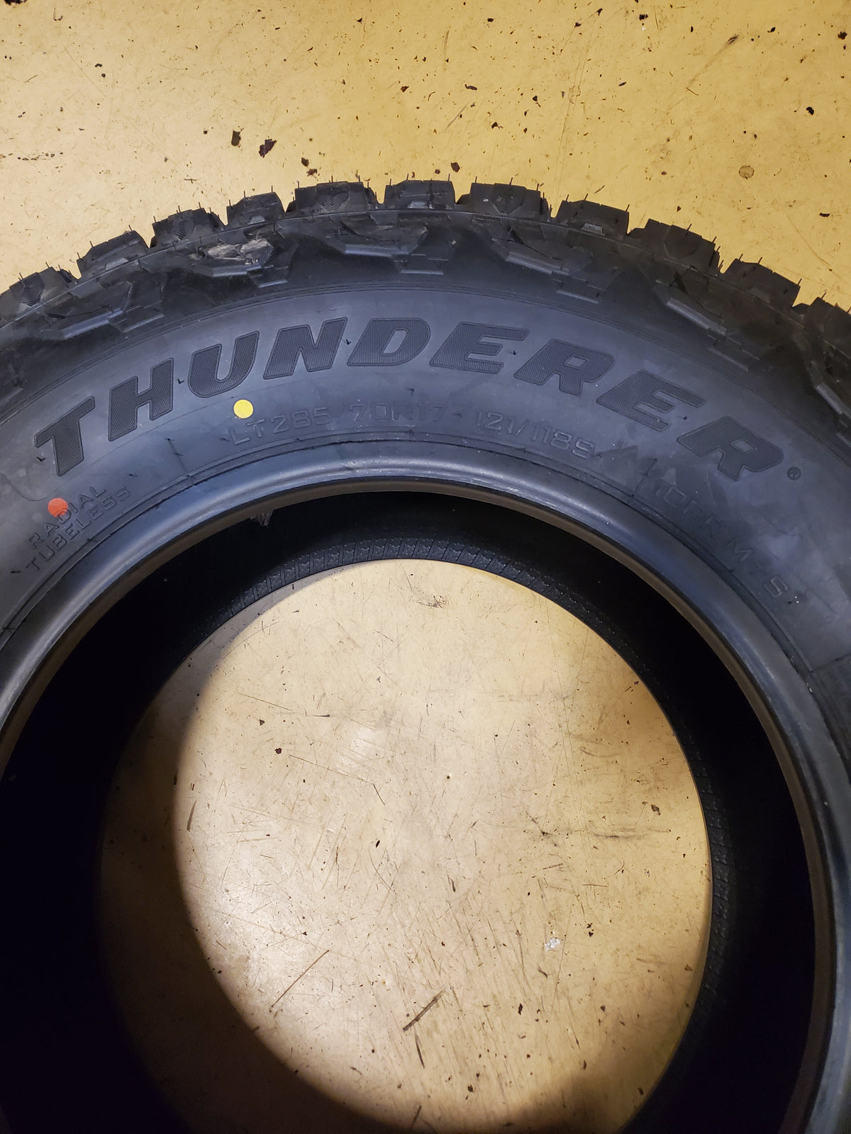 2 THUNDERER RANGER A/TR BSW LT 285 70 17 121/118S 10PLY ALL TERRAIN TIRE TH1110