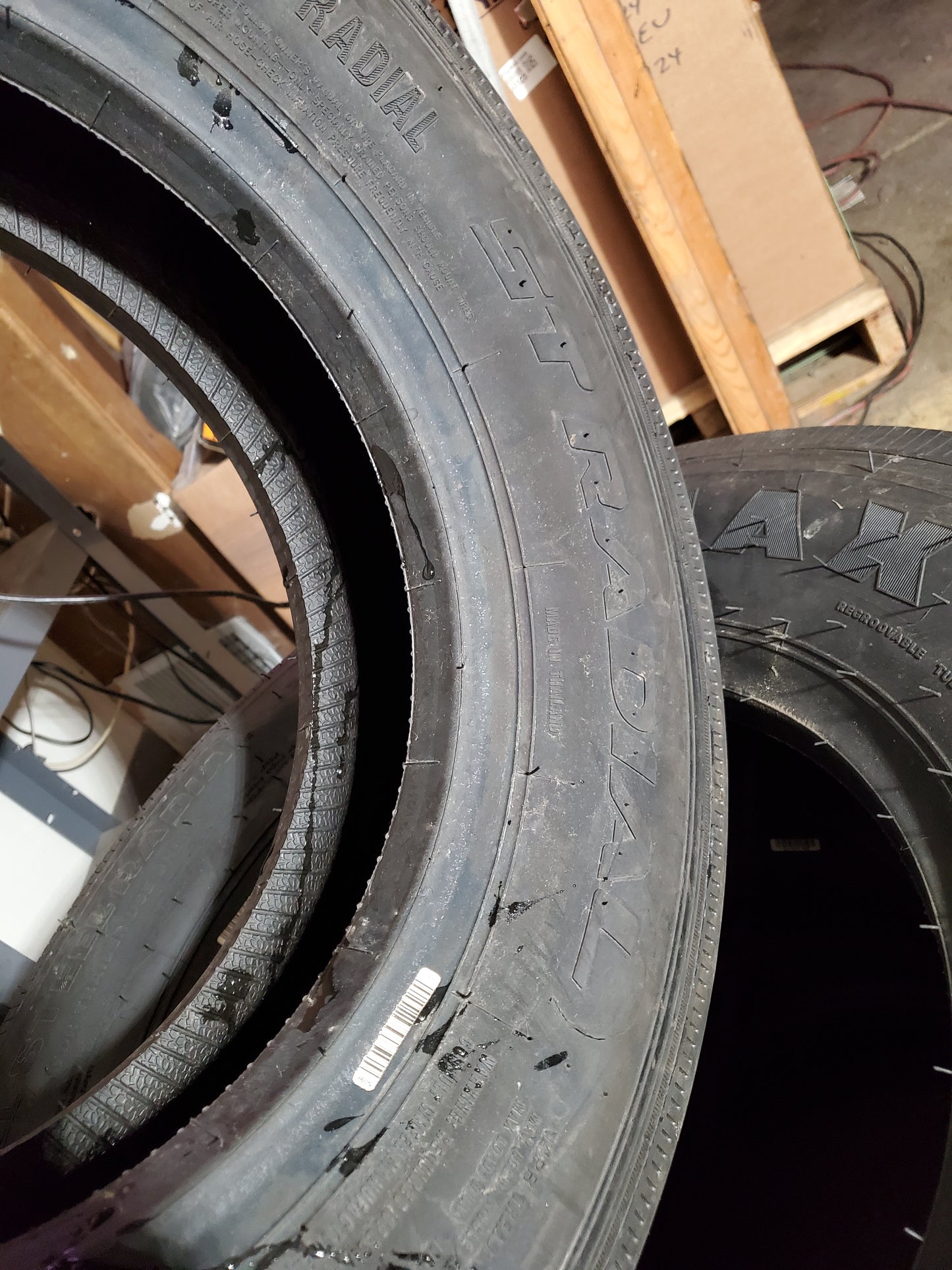 TRANSEAGLE ST RADIAL BSW LT 205 75 15 115/110N 14PLY TRAILER TIRE TA27