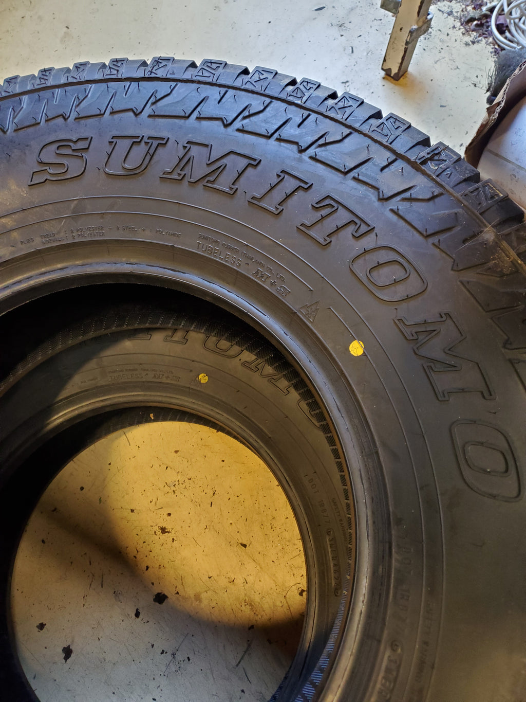 2 SUMITOMO ENCOUNTER AT BSW P 265 75 16 116T ALL TERRAIN TIRE ATH81