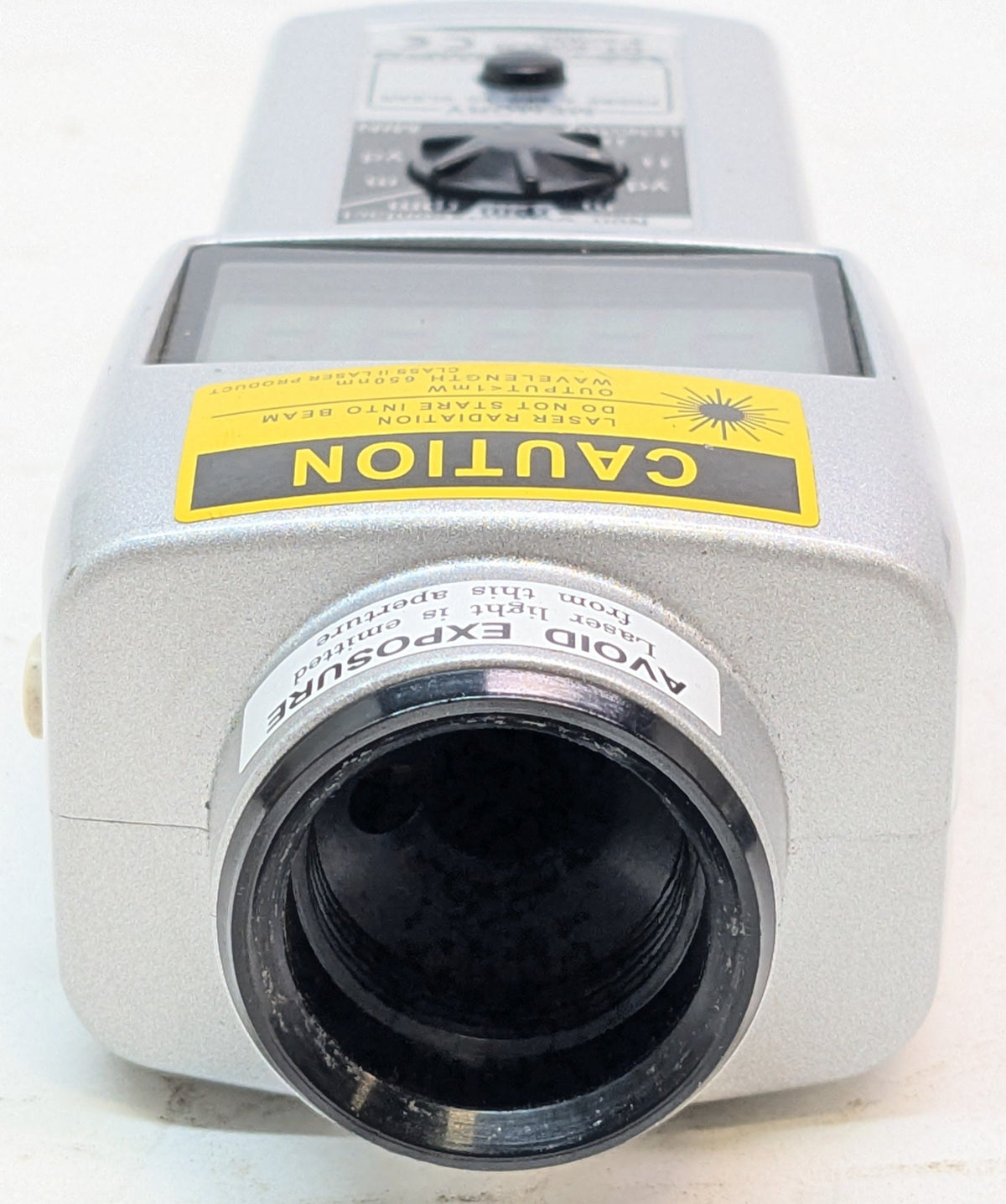 USED SHIMPO DT-205LR COMBINATION LED TACHOMETER, LASER SENSOR, CONTACT ADAPTER FOR USE