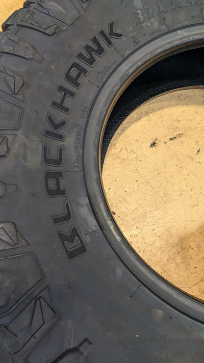 BLACKHAWK RIDGECRAWLER R/T BSW LT 37 12.5 18 128Q 10PLY TIRE 1600477K