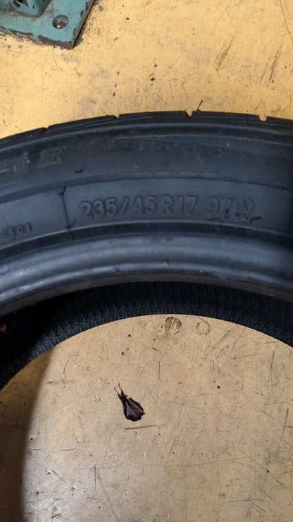 2 TOYO EXTENSA HP 2 BSW P 235 45 17 97W XL ALL SEASON TIRE 196120