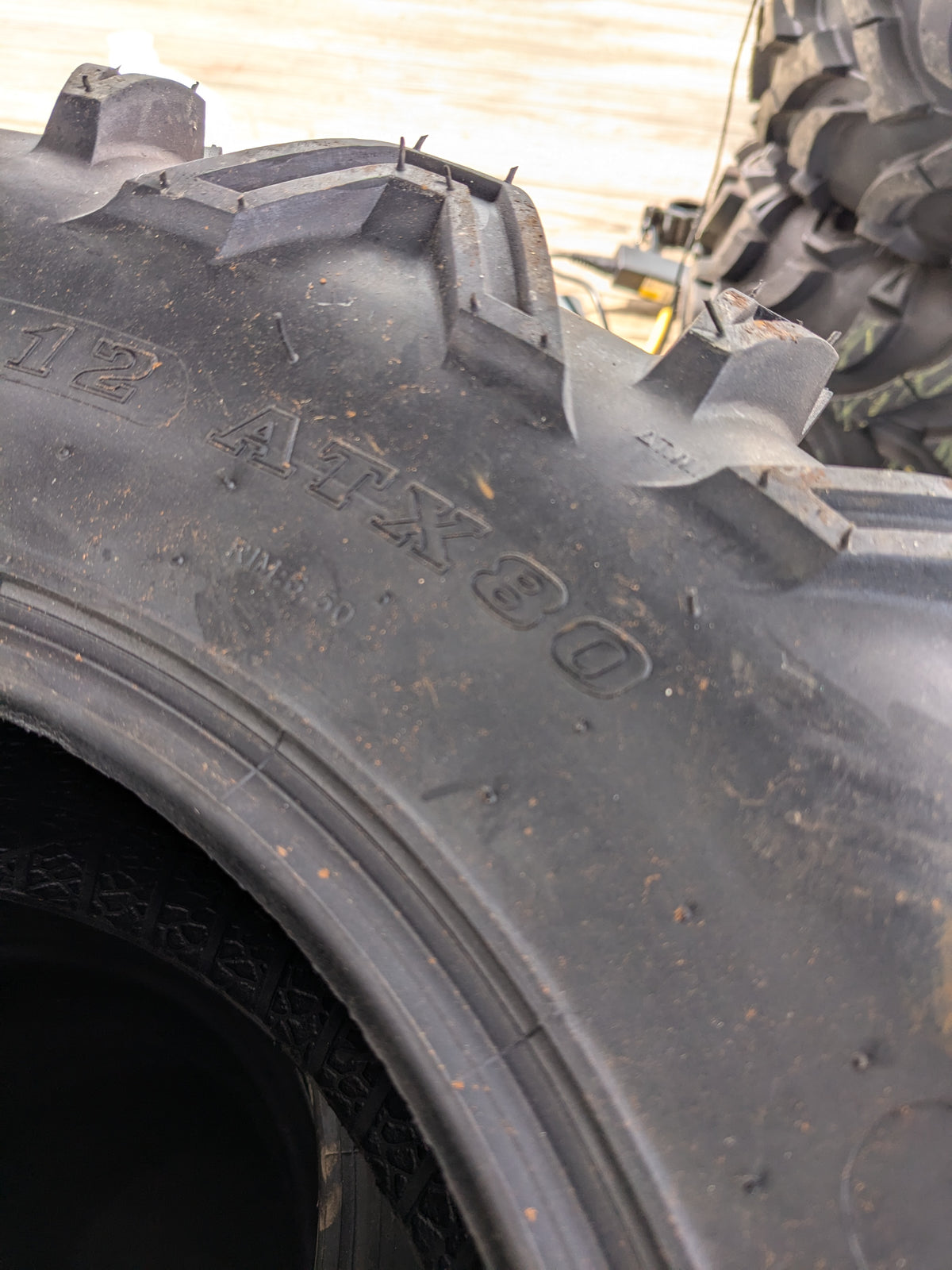 WANDA P341 A/T MASTER BSW LT 25 8 12 43F 6PLY ATV/UTV TIRE 10157