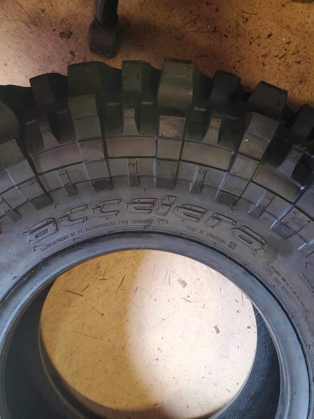2 ACCELERA BADAK X-TREME BSW LT 35 10.5 16 119L 6PLY MUD TIRE 1200047662