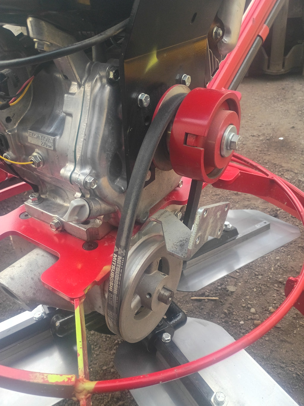 36" PRO ALLEN ENGRINEERING WALK BEHIND TROWEL 5.5HP