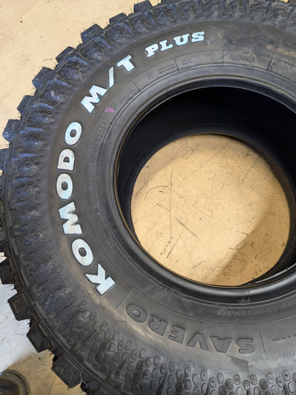 2 GT RADIAL KOMODO MT PLUS OWL LT 33 12.50 15 108Q C MUD TERRAIN TIRES A294