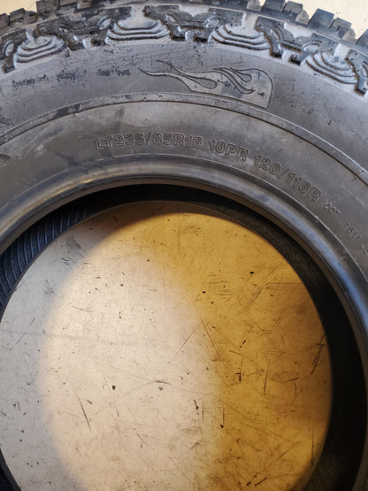 NOS TRI-ACE PIONEER A/T3 BSW LT 235 85 16 120/116R 10PLY ALL TERRAIN TIRE TAP2358516