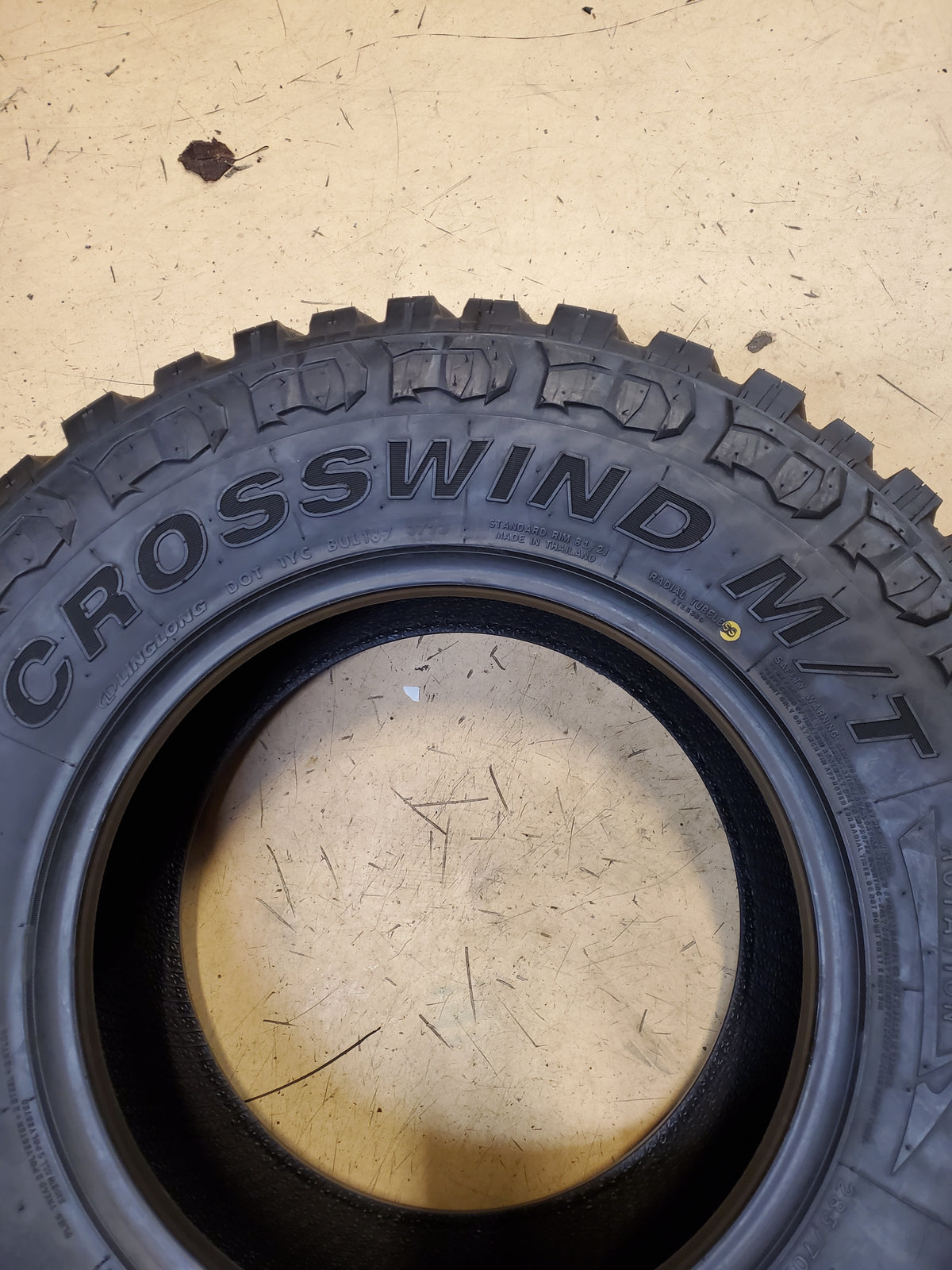 LINGLONG CROSSWIND M/T BSW LT 285 70 17 121/118Q 10PLY MUD TIRE MTR2825LL