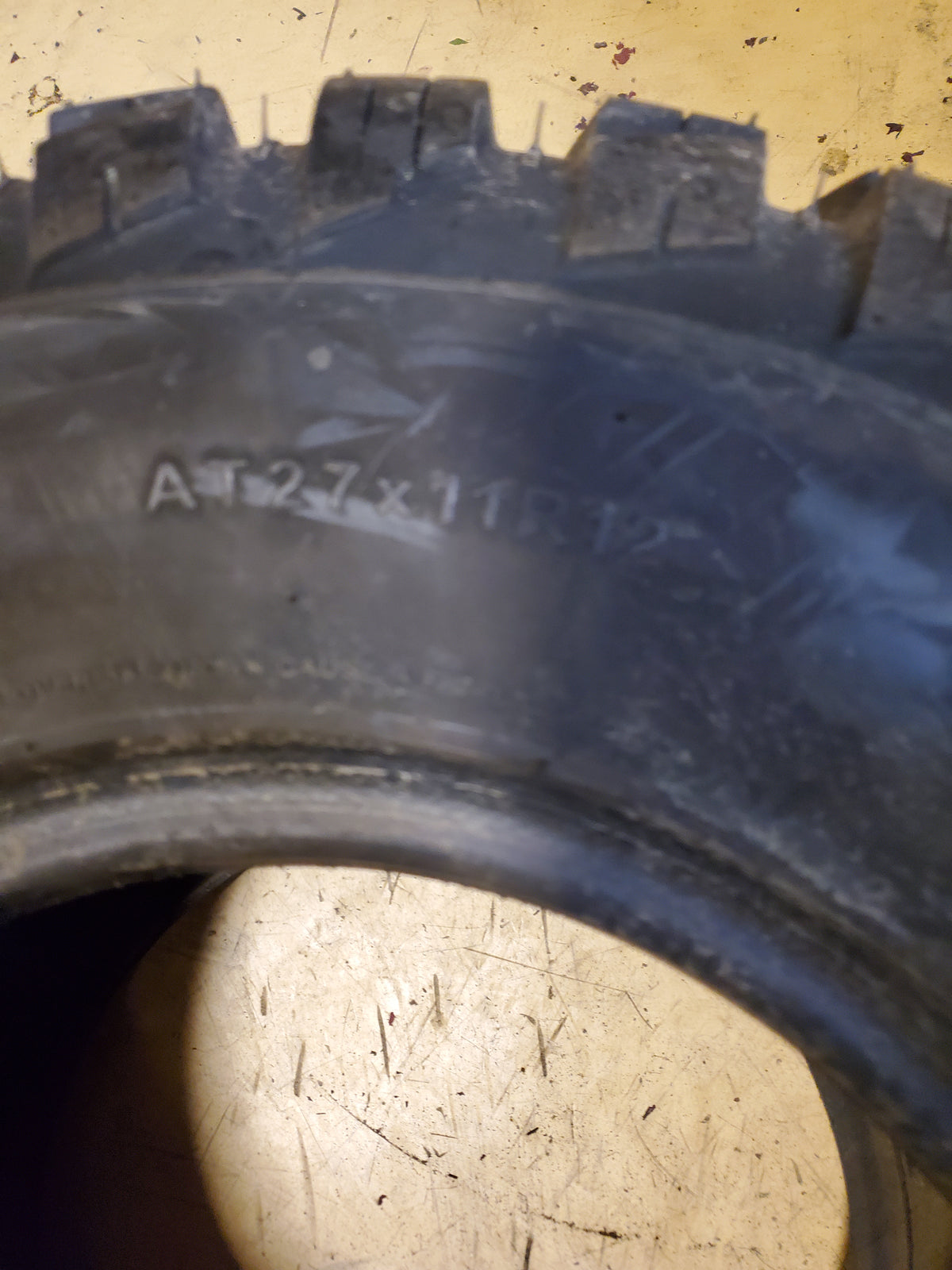 NOS KANATI MONGREL BSW AT 27 11 12 10PLY ATV/UTV TIRE AM122711MG
