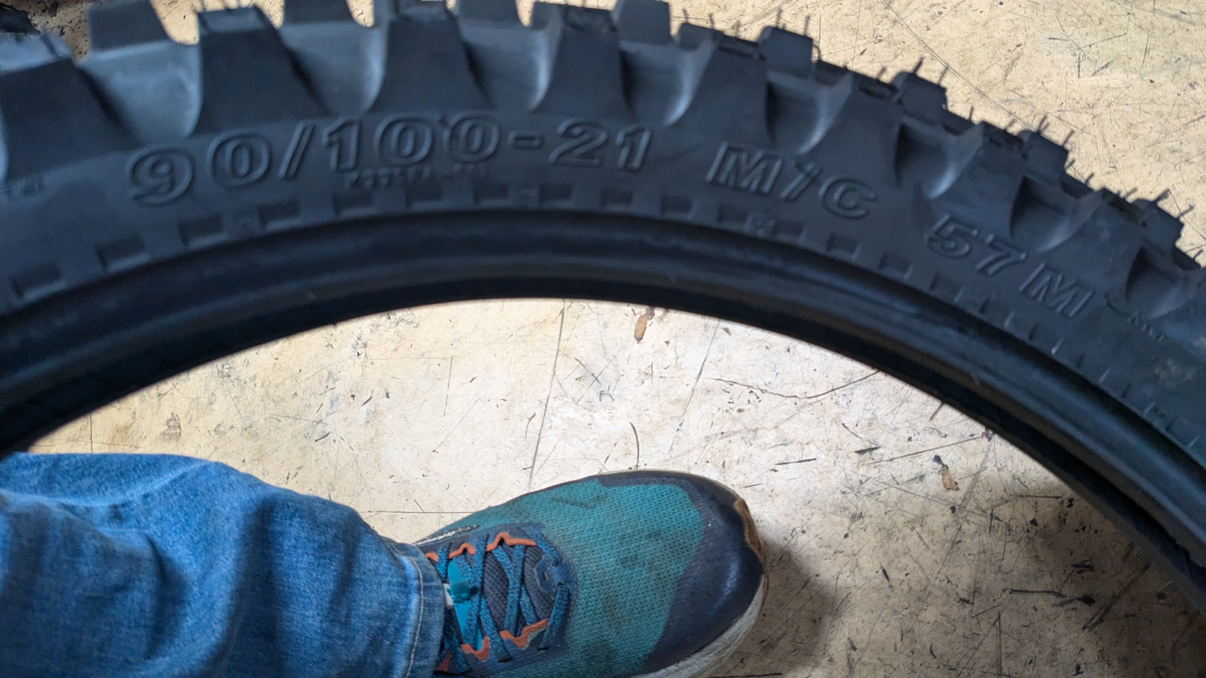 KENDA WASHOUGAL II BSW  90 100 21 57M MOTORCYCLE TIRE 047752140C0P