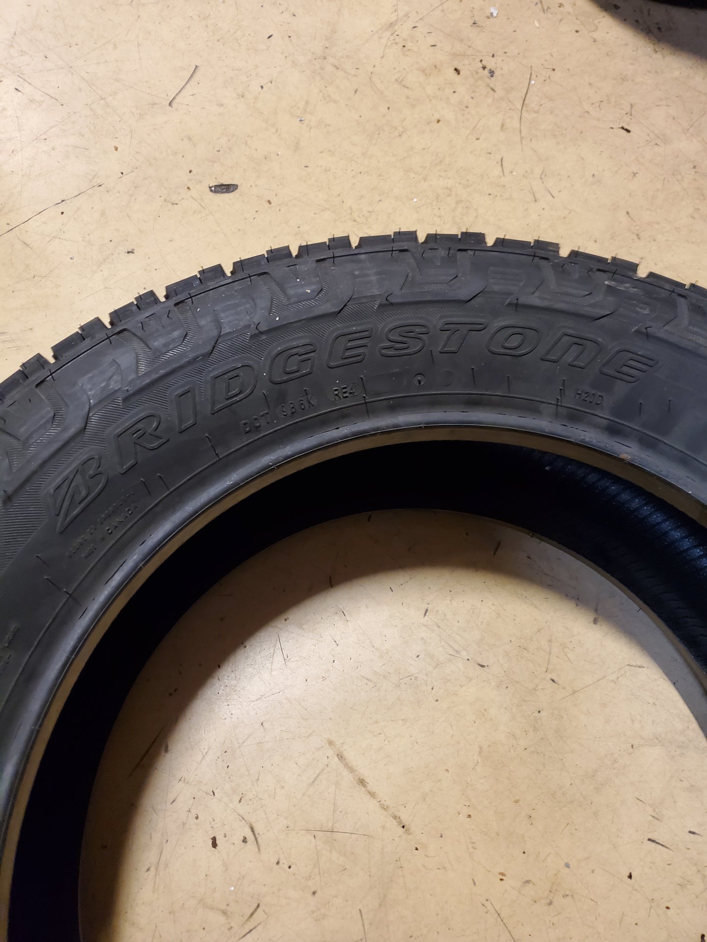 BRIDGESTONE DUELER A/T REVO 3 BSW LT 265 60 20 121/118R 10PLY ALL TERRAIN TIRE 000028