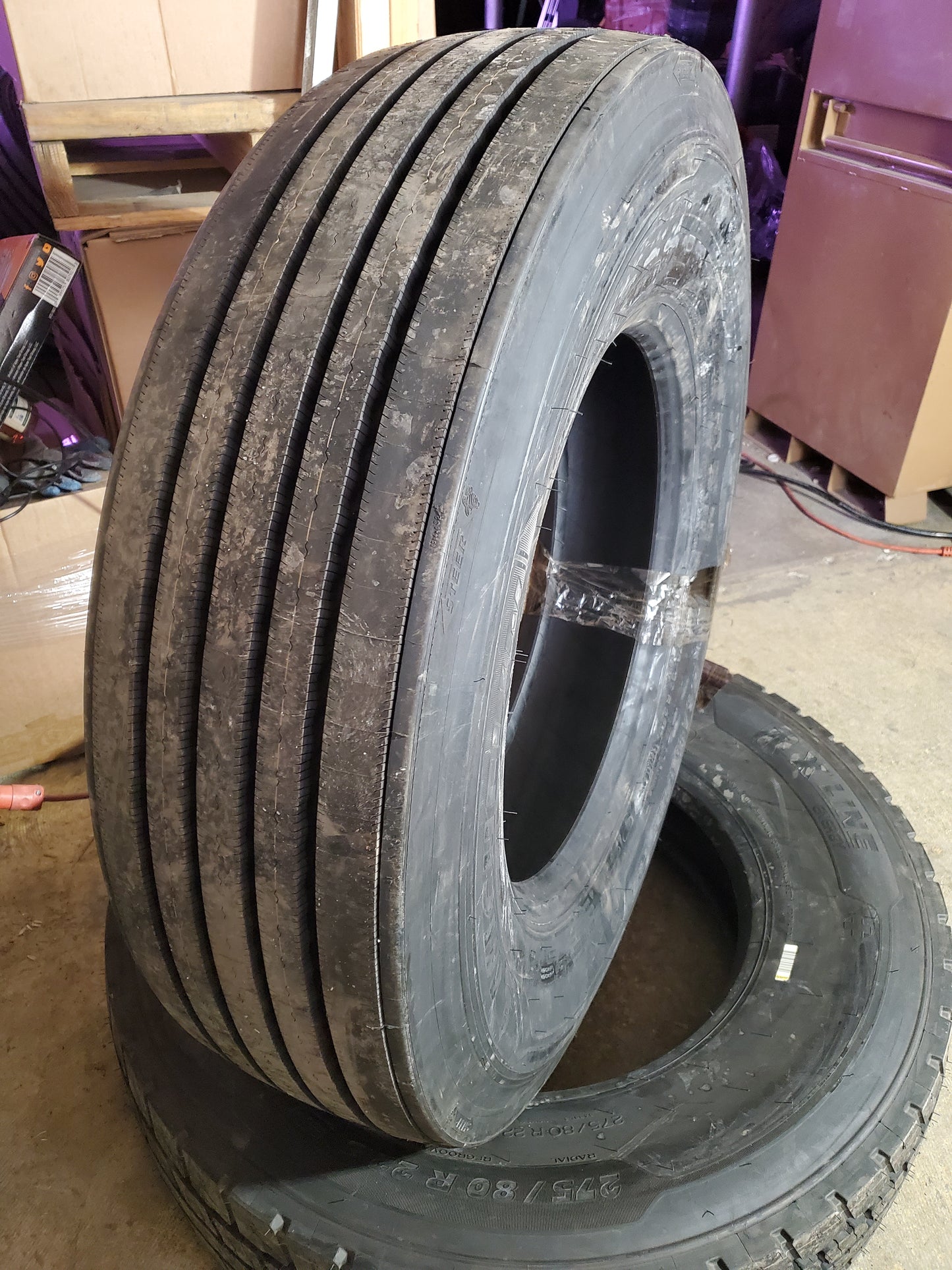 MICHELIN X LINE ENERGY BSW LT 275 80 22.5 144/141L 14PLY STEER TIRE 03885