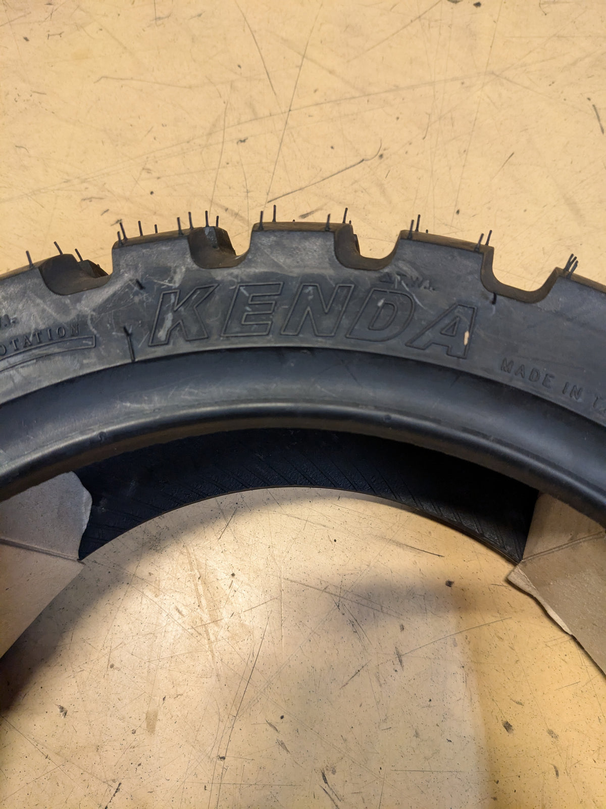 KENDA BIG BLOCK 130 70 12 56P BWS REAR SCOOTER TIRE 047841202B1