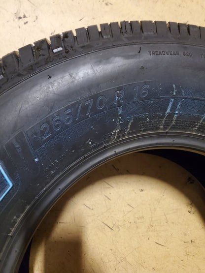 MICHELIN DEFENDER LTX M/S 2 OWL P 265 70 16 116T XL ALL SEASON TIRE 93928