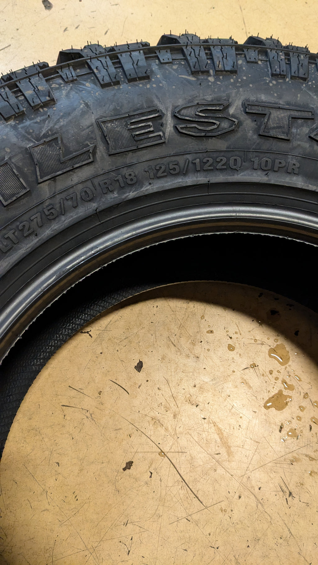 2 MILESTAR PATAGONIA X/T BSW LT 275 70 18 125/122Q 10PLY EXTREME TERRAIN TIRE 22797011
