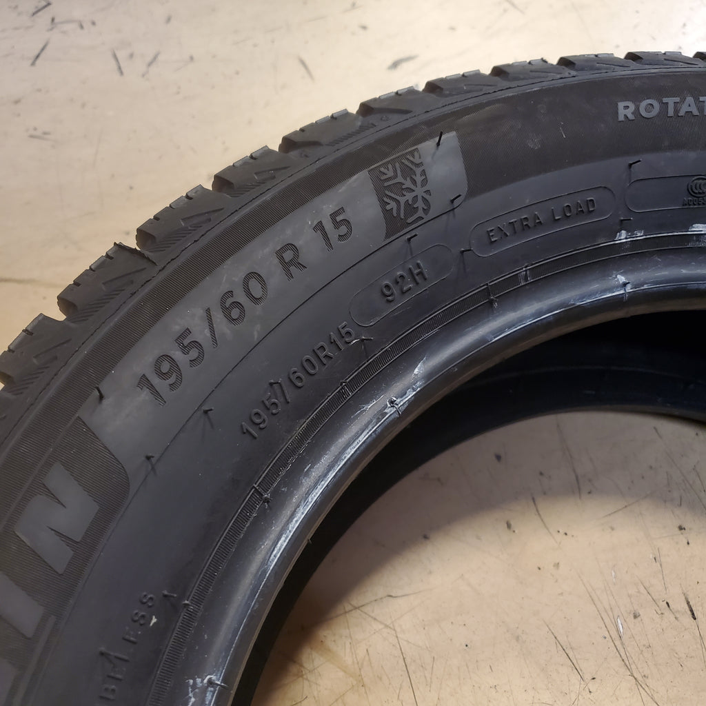 MICHELIN X-ICE SNOW BSW P 195 60 15 92H XL WINTER TIRE 35232