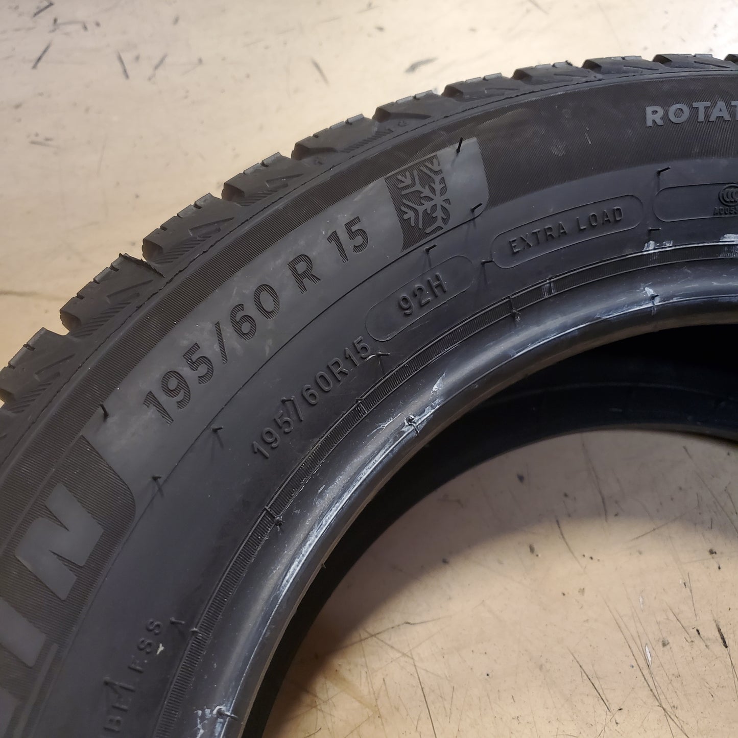 MICHELIN X-ICE SNOW BSW P 195 60 15 92H XL WINTER TIRE 35232
