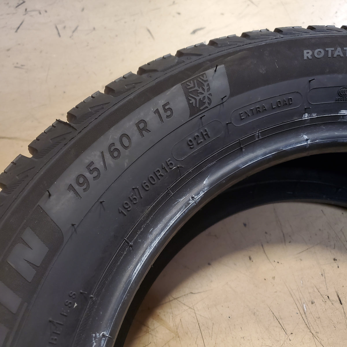 MICHELIN X-ICE SNOW BSW P 195 60 15 92H XL WINTER TIRE 35232