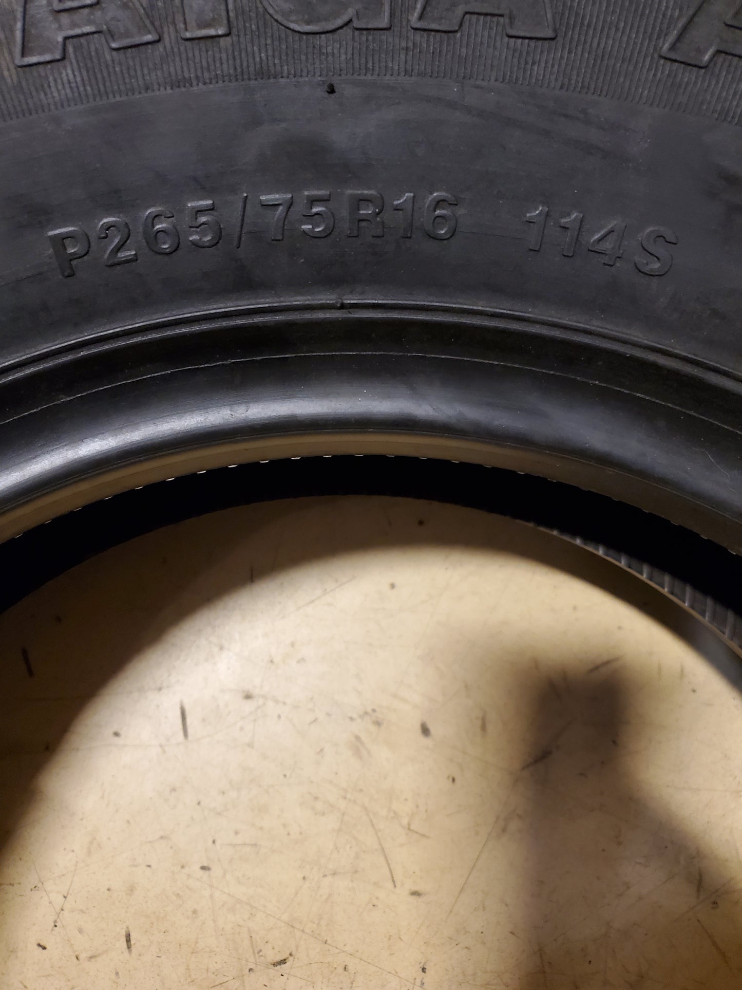 VEE RUBBER TAIGA A/T BSW P 265 75 16 114S ALL TERRAIN TIRE V34207