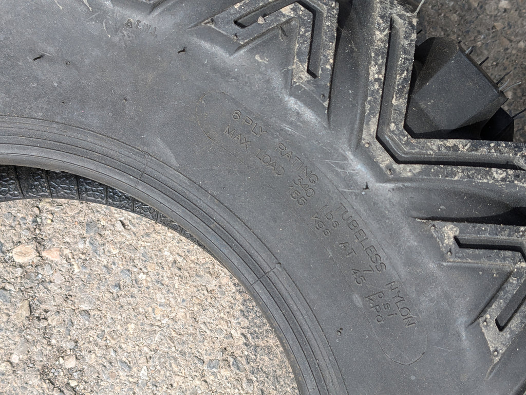 WANDA P350 BSW LT 25 8 12 43J 6PLY ATV/UTV TIRE 10375